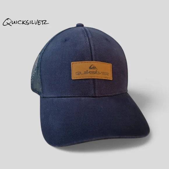 Quiksilver Down The Hatch Trucker Hat - Crown Blue - Picture 5 of 5